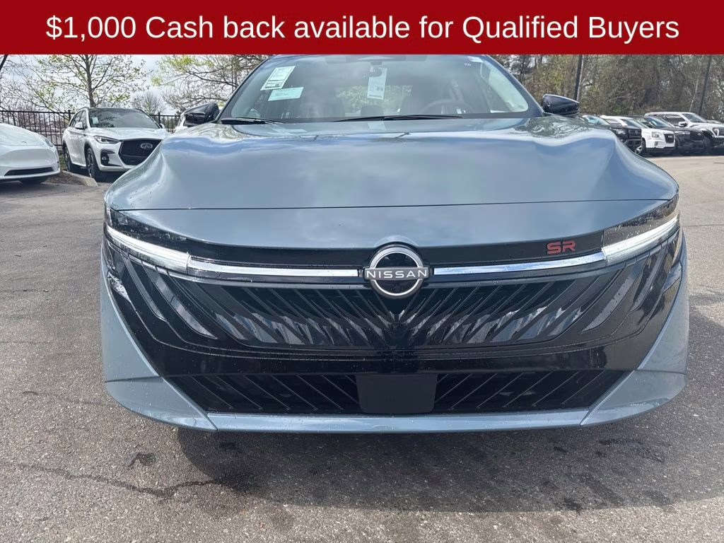 2026 Atlantic Gray Metallic Nissan Sentra SR FWD Sedan