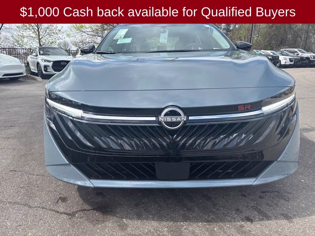2026 Atlantic Gray Metallic Nissan Sentra SR FWD Sedan