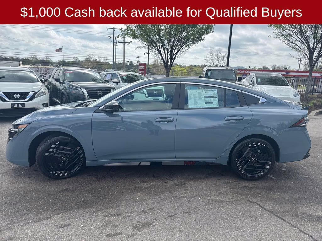 2026 Atlantic Gray Metallic Nissan Sentra SR FWD Sedan