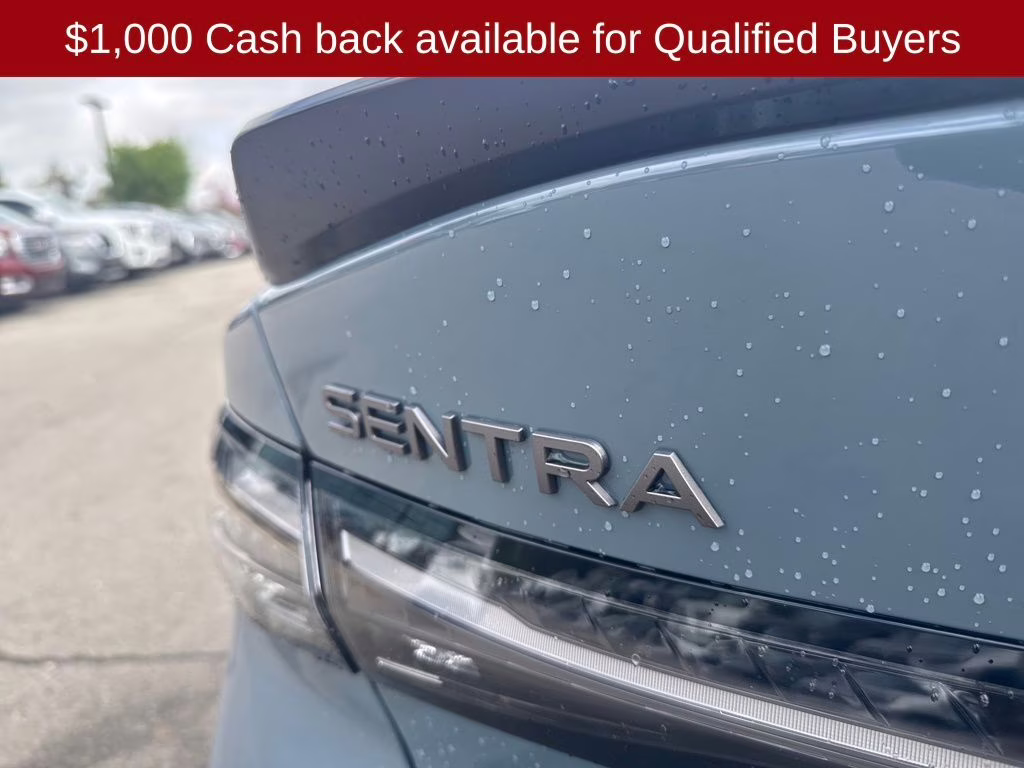 2026 Atlantic Gray Metallic Nissan Sentra SR FWD Sedan