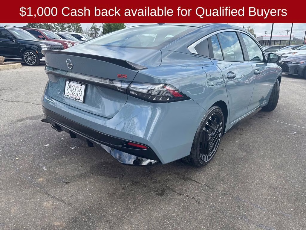 2026 Atlantic Gray Metallic Nissan Sentra SR FWD Sedan