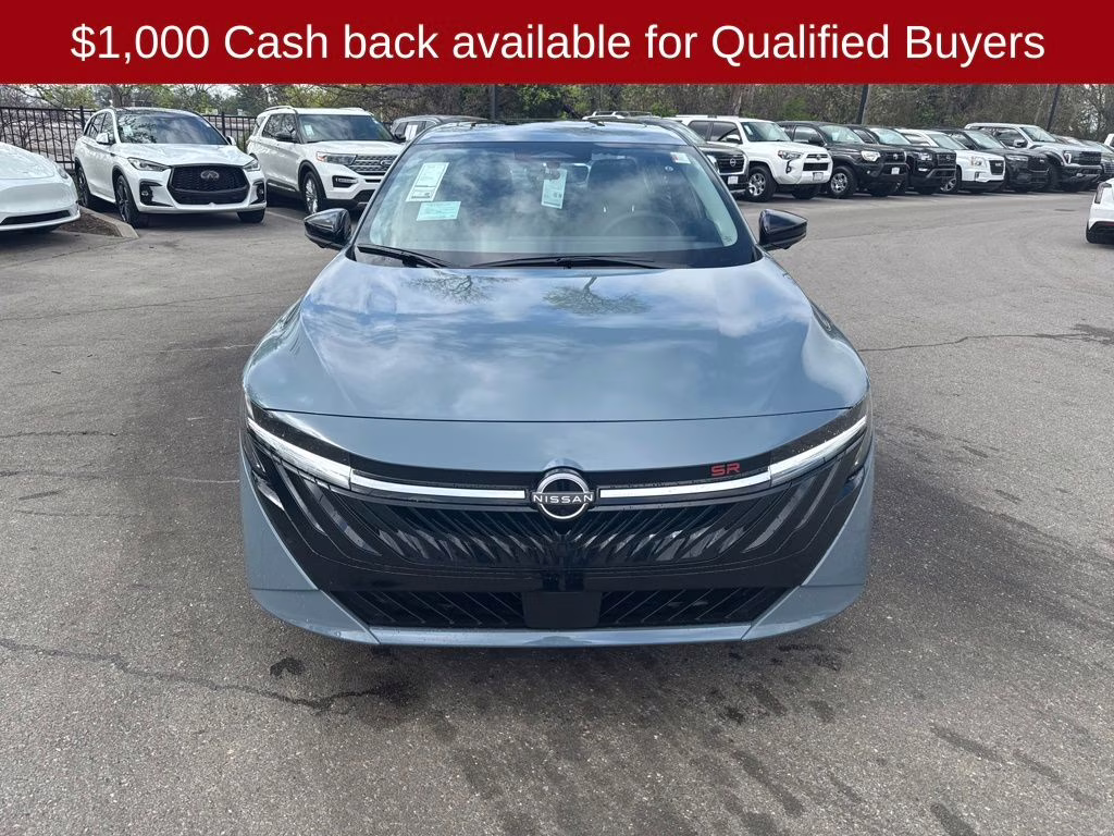 2026 Atlantic Gray Metallic Nissan Sentra SR FWD Sedan