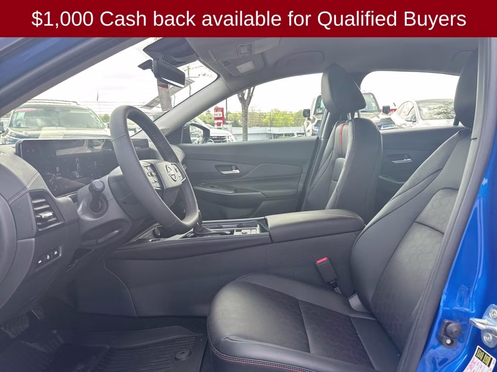 2026 Bluestone Pearl/Super Blk Nissan Sentra SR FWD Sedan