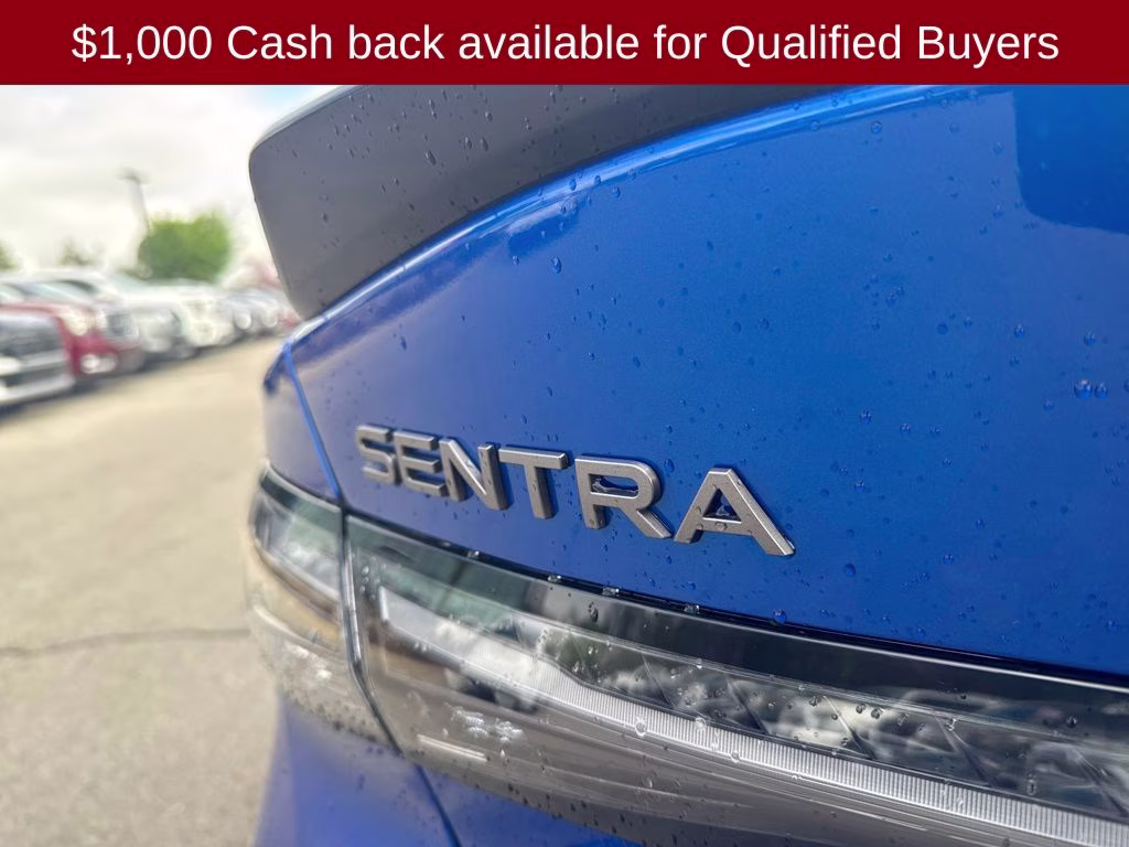2026 Bluestone Pearl/Super Blk Nissan Sentra SR FWD Sedan