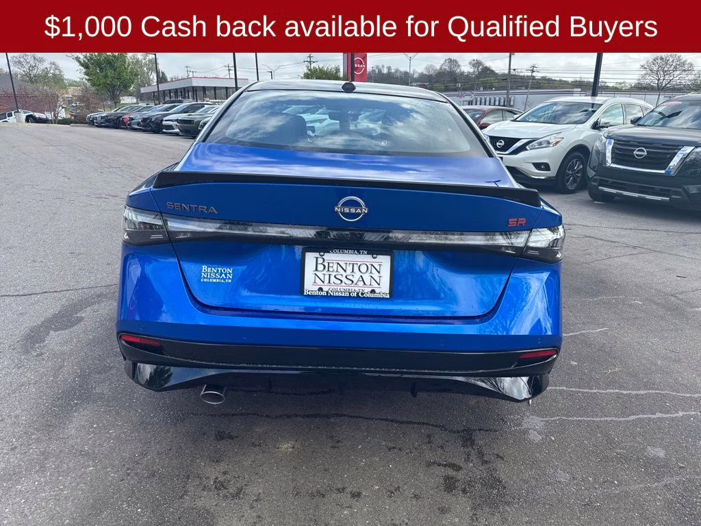 2026 Bluestone Pearl/Super Blk Nissan Sentra SR FWD Sedan