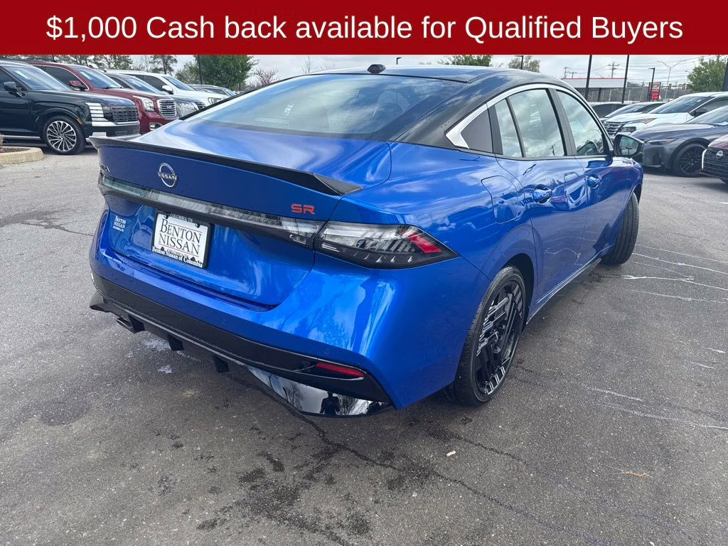 2026 Bluestone Pearl/Super Blk Nissan Sentra SR FWD Sedan