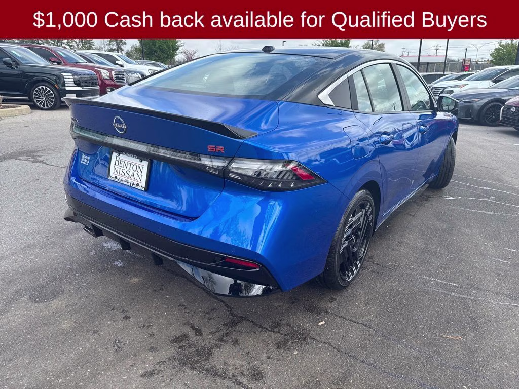 2026 Bluestone Pearl/Super Blk Nissan Sentra SR FWD Sedan