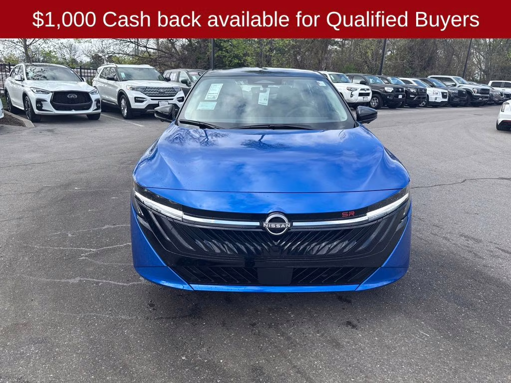 2026 Bluestone Pearl/Super Blk Nissan Sentra SR FWD Sedan