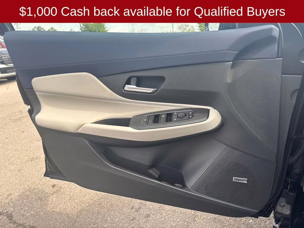 2026 Super Black Nissan Sentra SL FWD Sedan