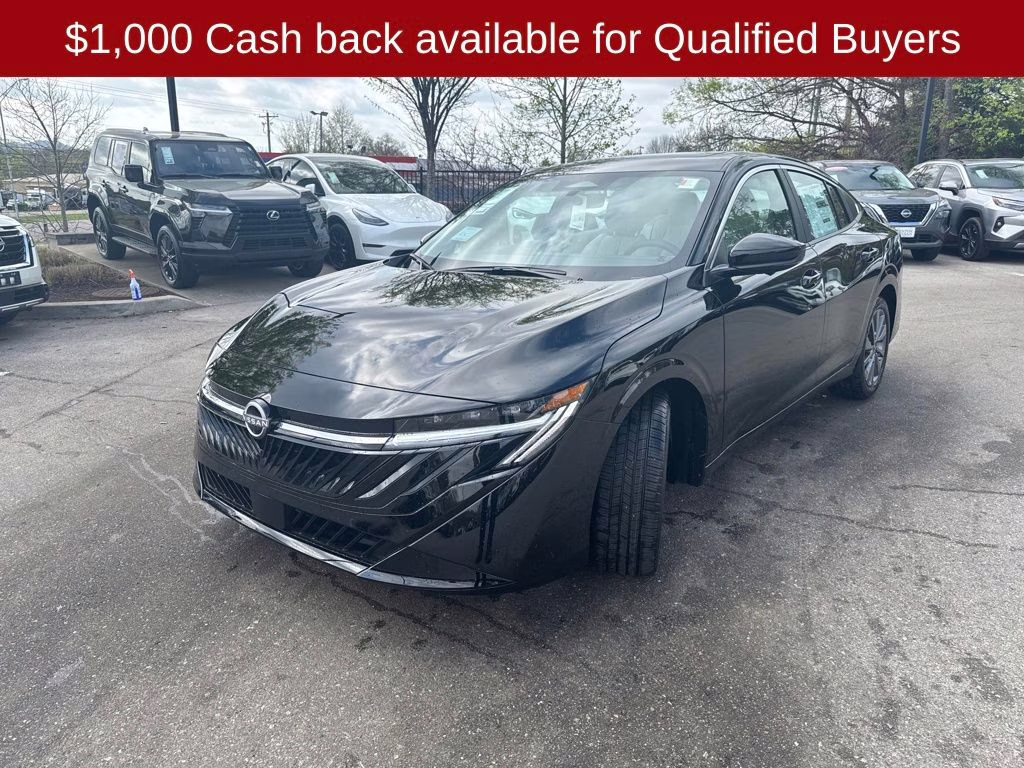 2026 Super Black Nissan Sentra SL FWD Sedan