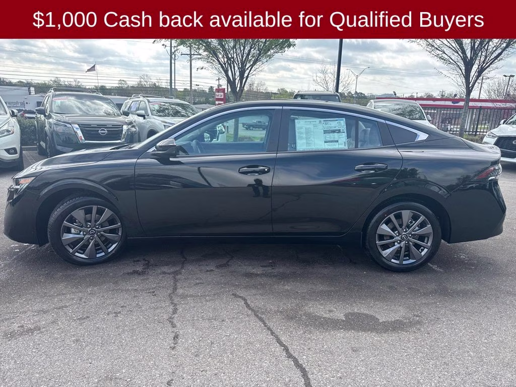 2026 Super Black Nissan Sentra SL FWD Sedan