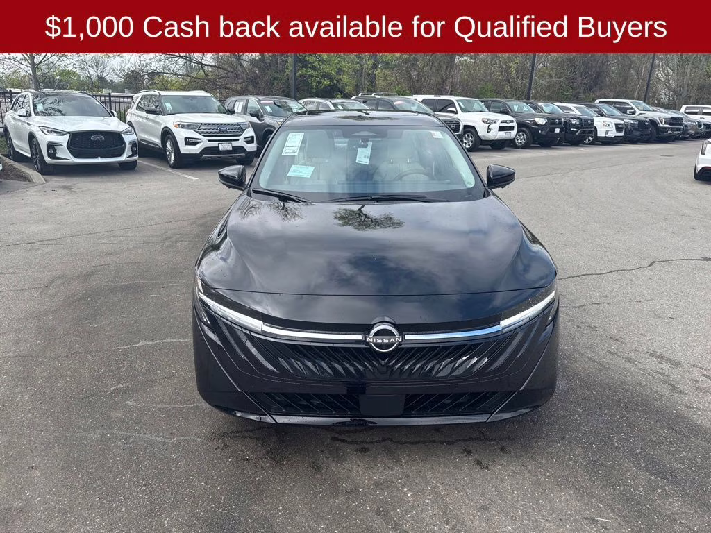 2026 Super Black Nissan Sentra SL FWD Sedan