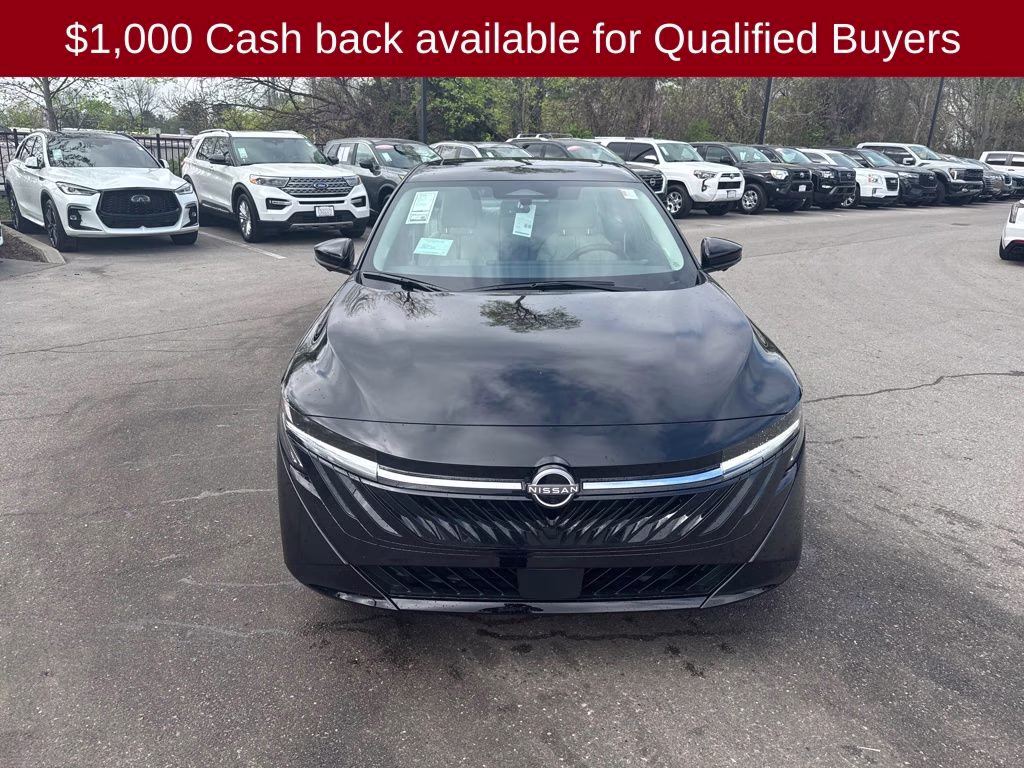 2026 Super Black Nissan Sentra SL FWD Sedan