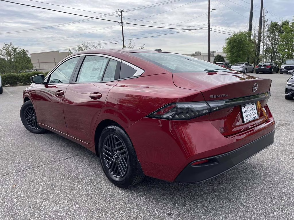 2026 Scarlet Ember Tintcoat Nissan Sentra SV FWD Sedan