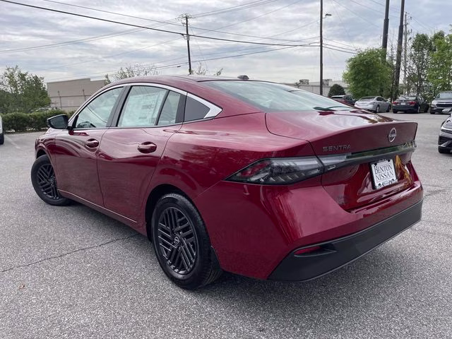 2026 Scarlet Ember Tintcoat Nissan Sentra SV FWD Sedan
