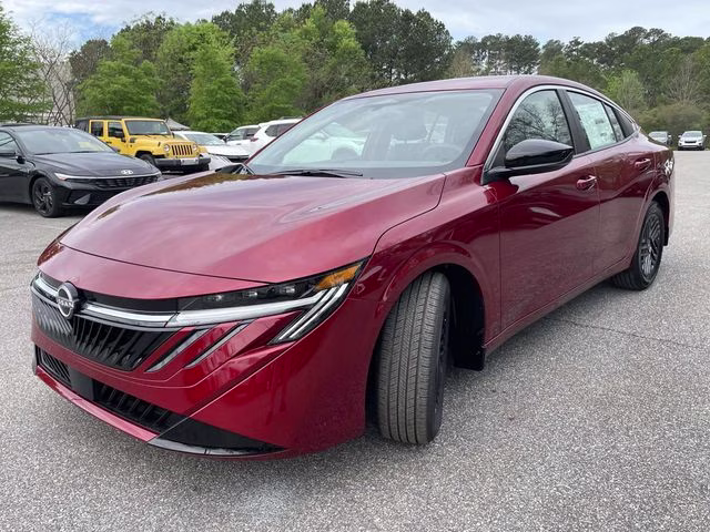 2026 Scarlet Ember Tintcoat Nissan Sentra SV FWD Sedan