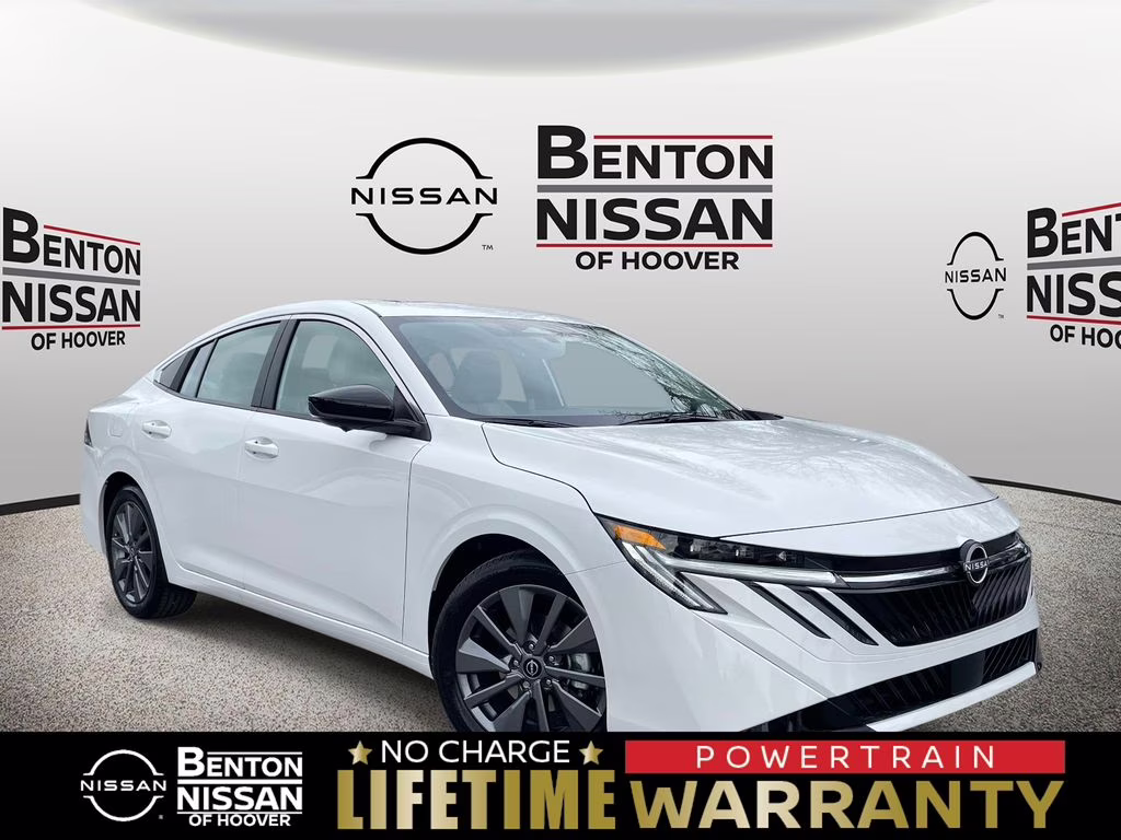 2026 Aspen White Tricoat Nissan Sentra SL FWD Sedan