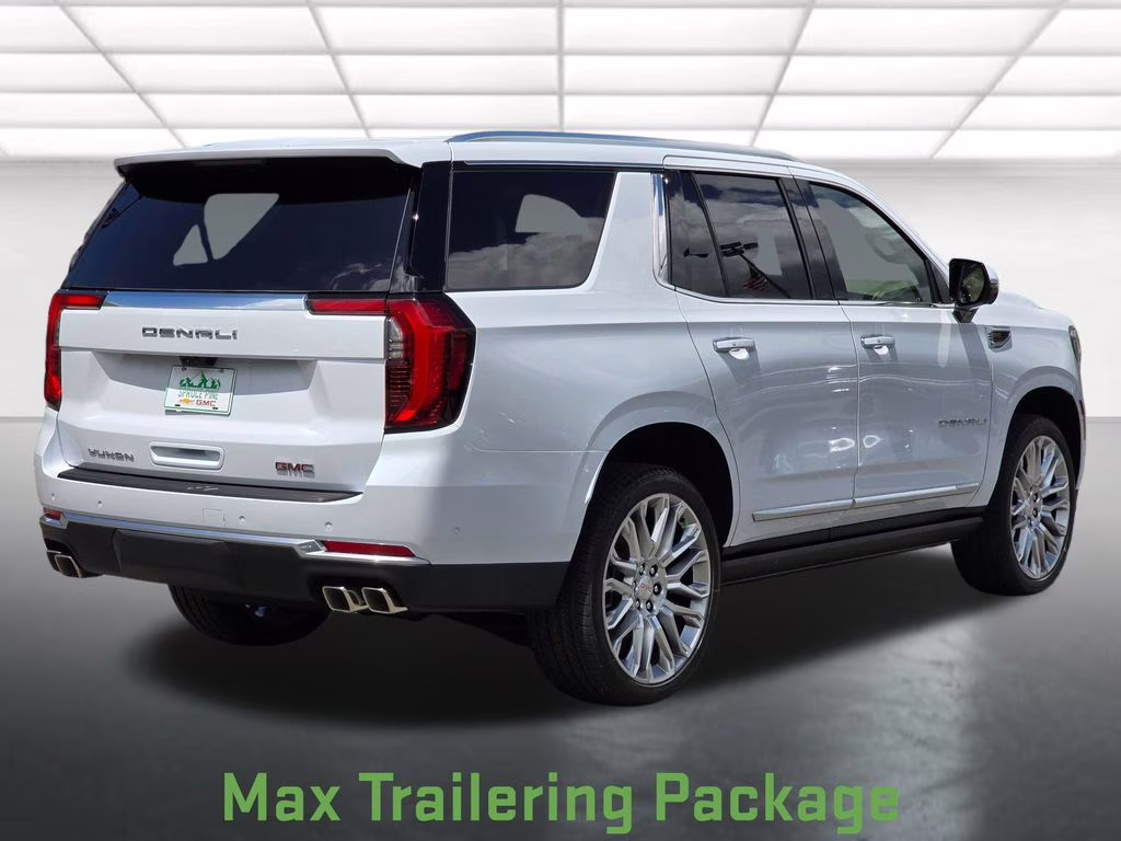 2026 Glacier White Tricoat GMC Yukon Denali 4X4 SUV