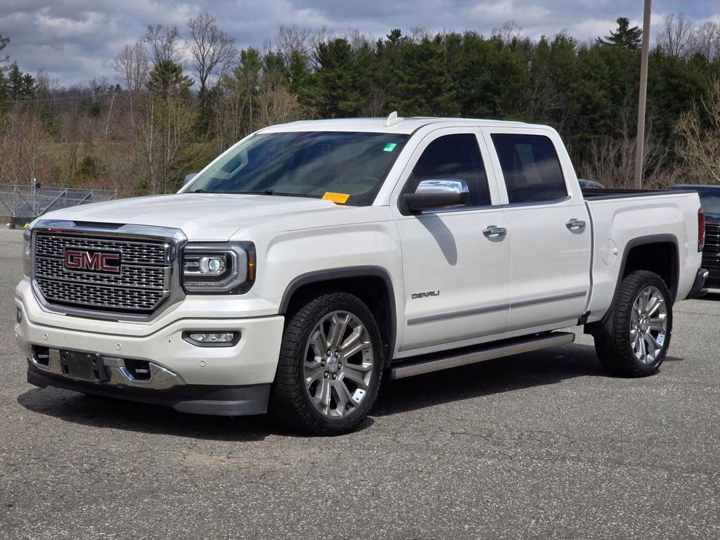 2018 White Frost Tricoat GMC Sierra 1500 Denali 4X4 Truck