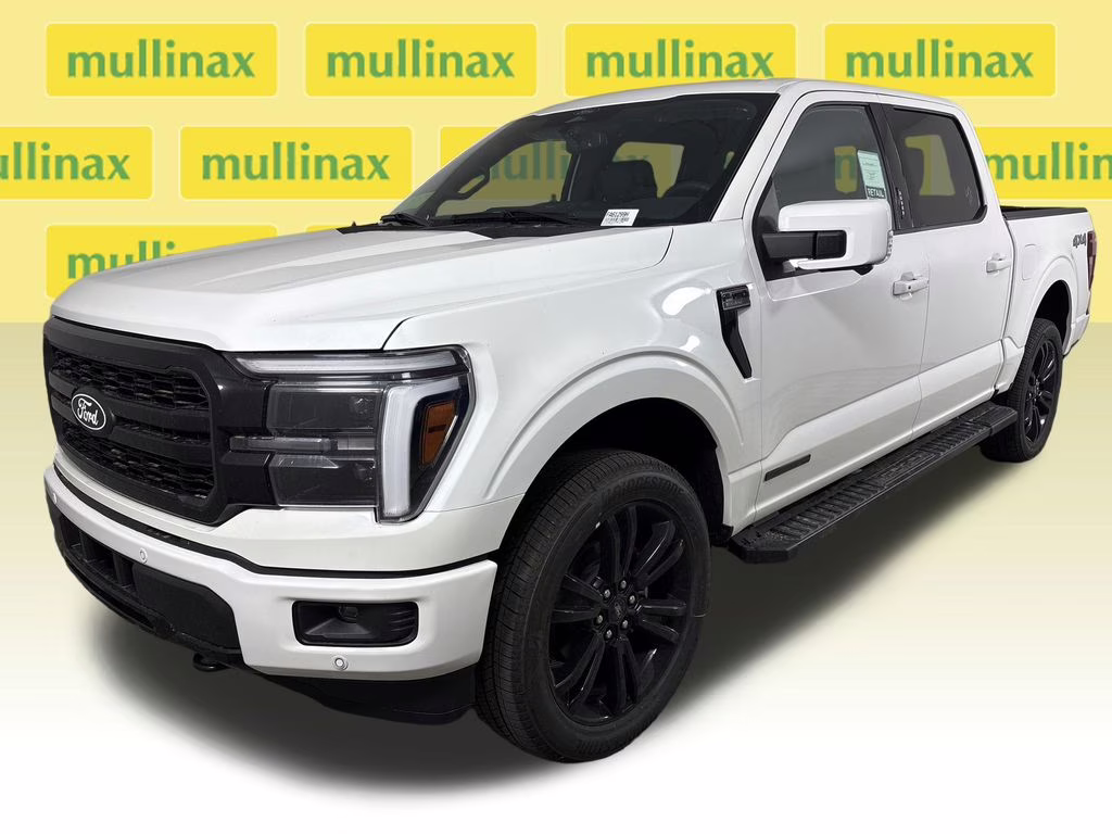 2026 Star White Metallic Tri-Coat Ford F-150 Lariat 4X4 Truck