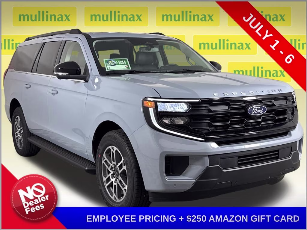 2026 Glacier Gray Metallic Tri-Coat Ford Expedition Max Active RWD SUV