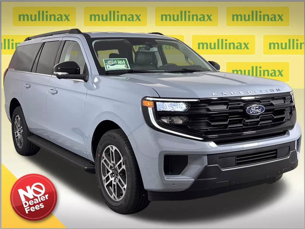 2026 Glacier Gray Metallic Tri-Coat Ford Expedition Max Active RWD SUV