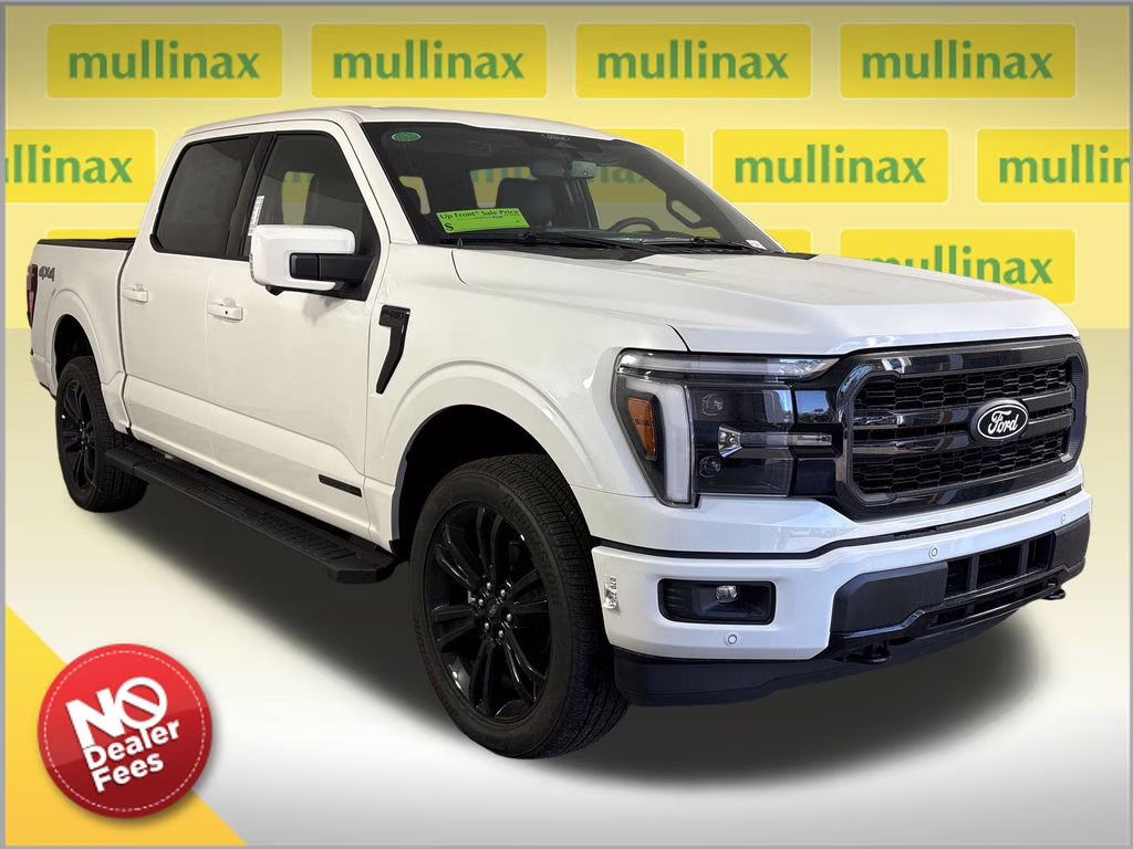 2026 Star White Metallic Tri-Coat Ford F-150 Lariat 4X4 Truck