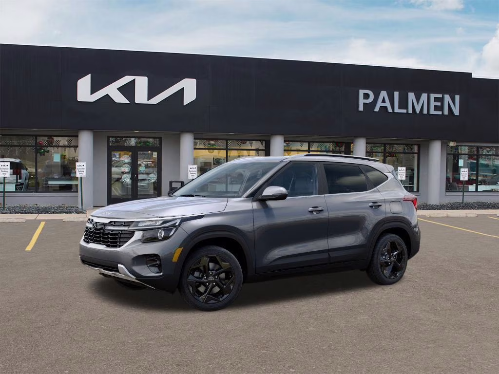 2026 Steel Gray Kia Seltos EX AWD SUV