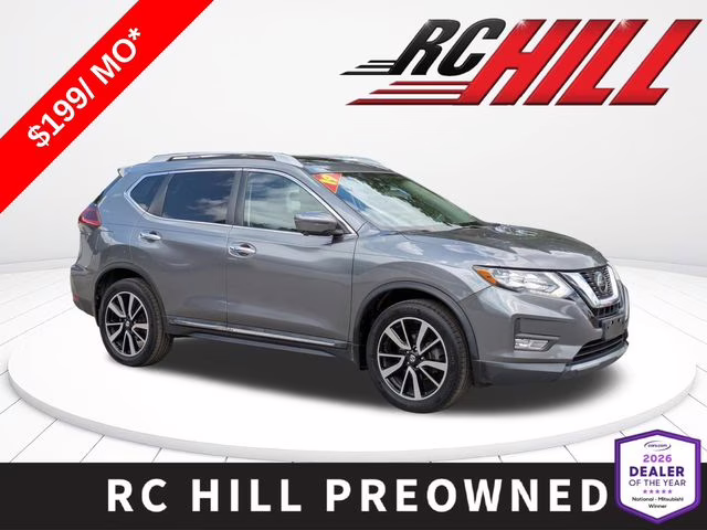 2019 Gun Metallic Nissan Rogue SL AWD SUV