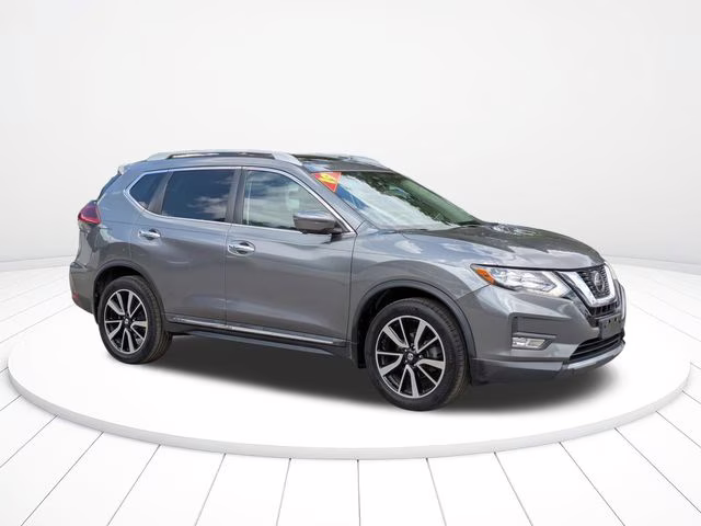 2019 Gun Metallic Nissan Rogue SL AWD SUV