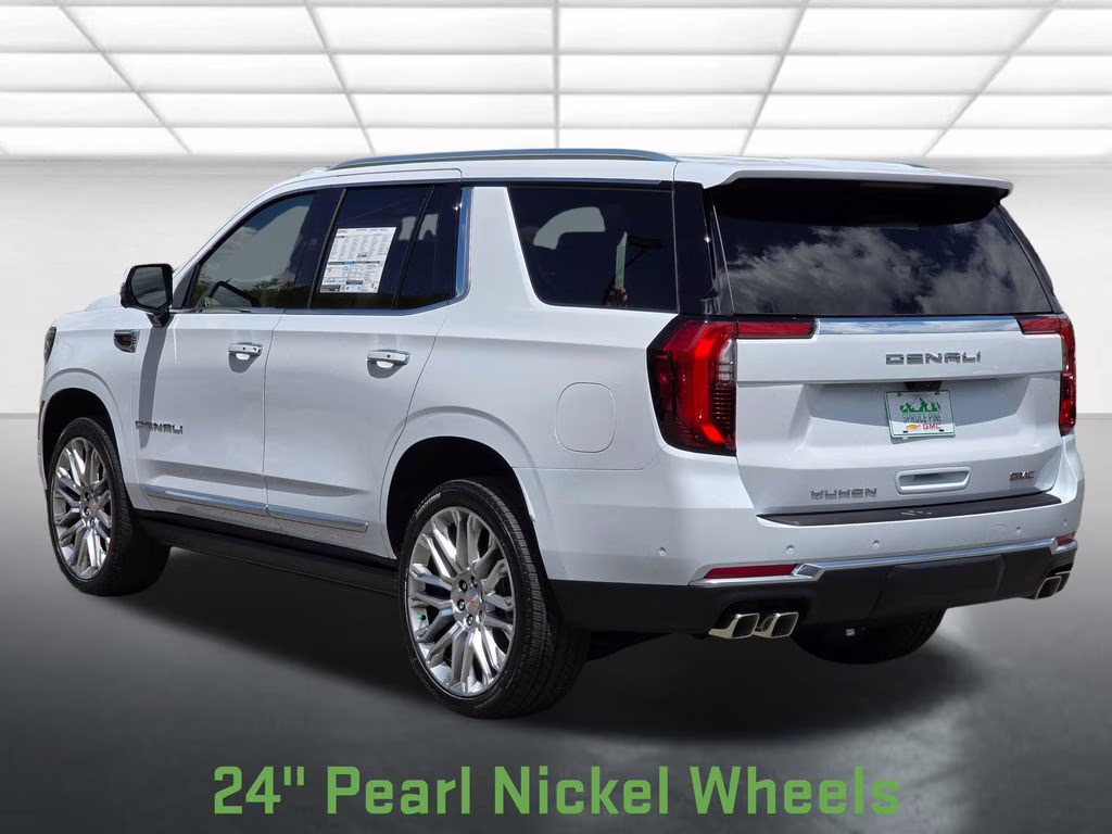 2026 Glacier White Tricoat GMC Yukon Denali 4X4 SUV