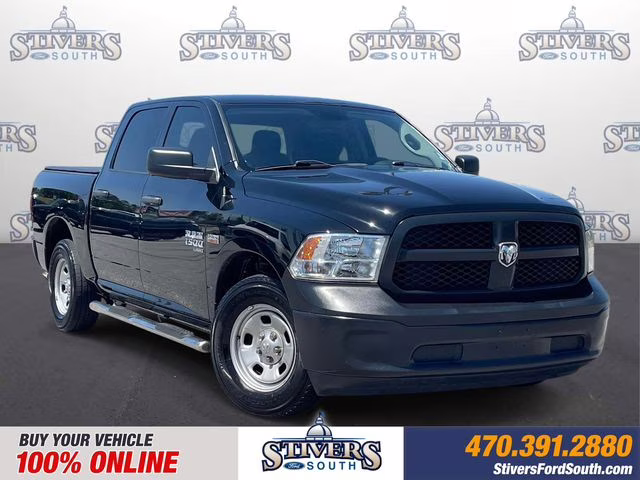 2021 Diamond Black Crystal Pearlcoat Ram 1500 Classic Tradesman RWD Truck