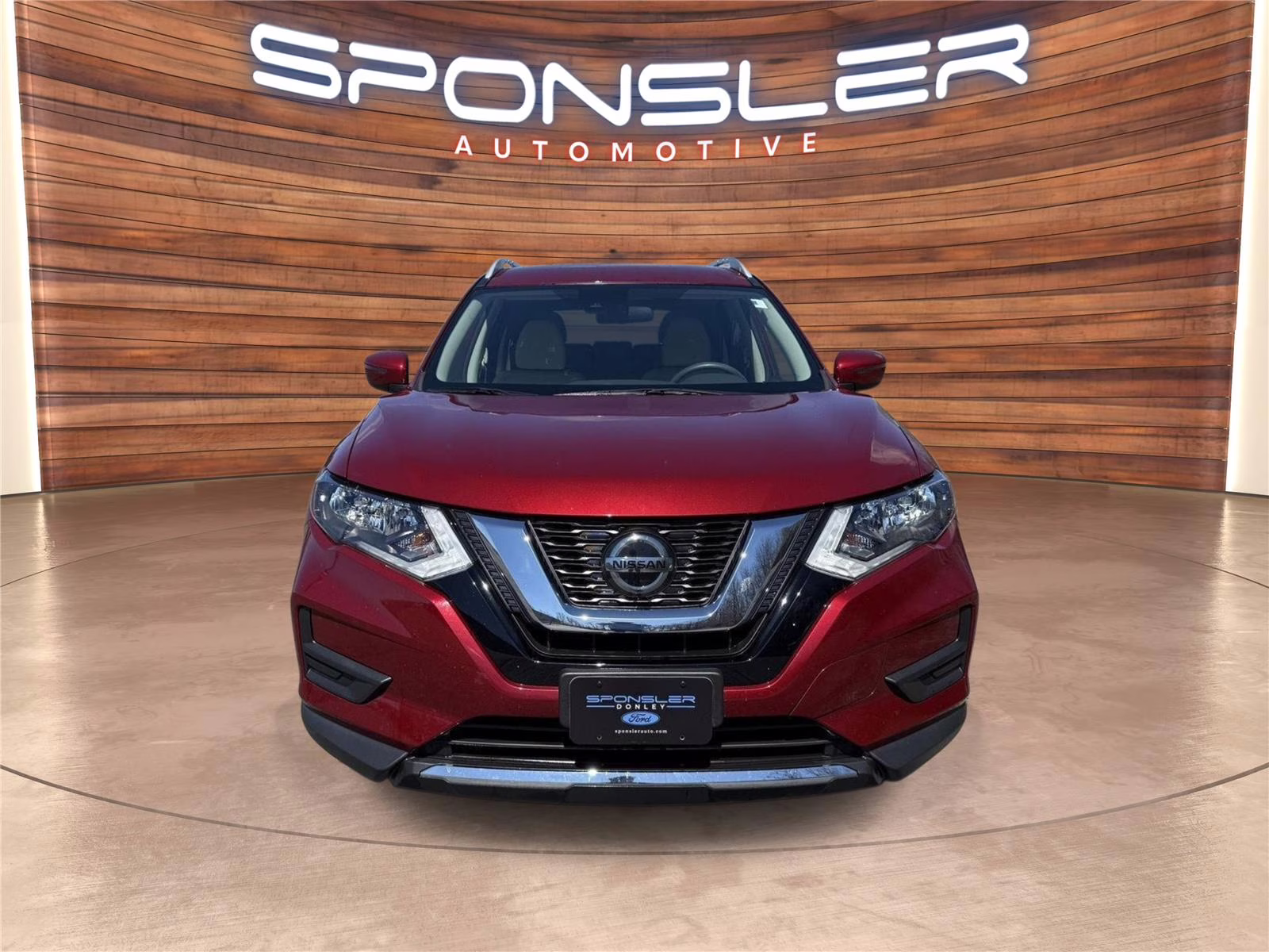 2019 Scarlet Ember Tintcoat Nissan Rogue SV AWD SUV