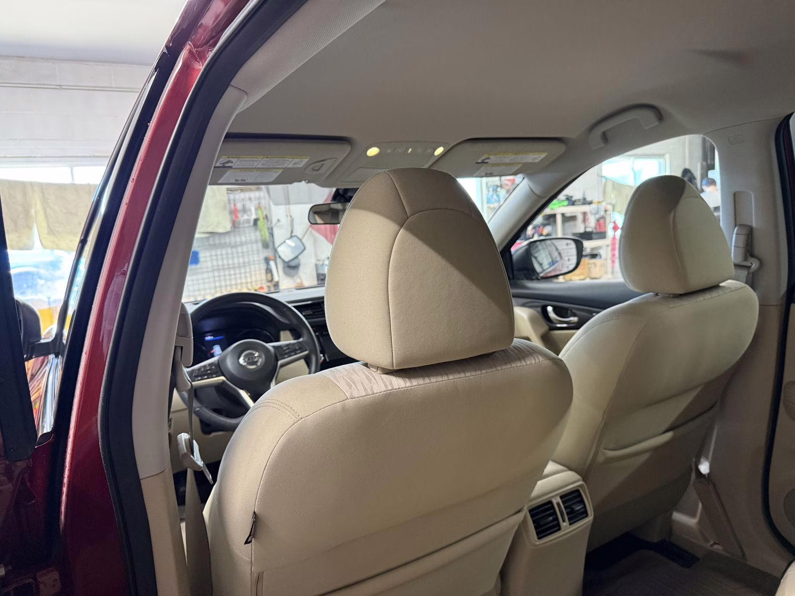 2019 Scarlet Ember Tintcoat Nissan Rogue SV AWD SUV