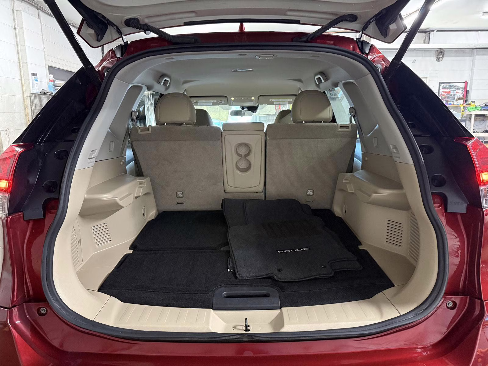 2019 Scarlet Ember Tintcoat Nissan Rogue SV AWD SUV