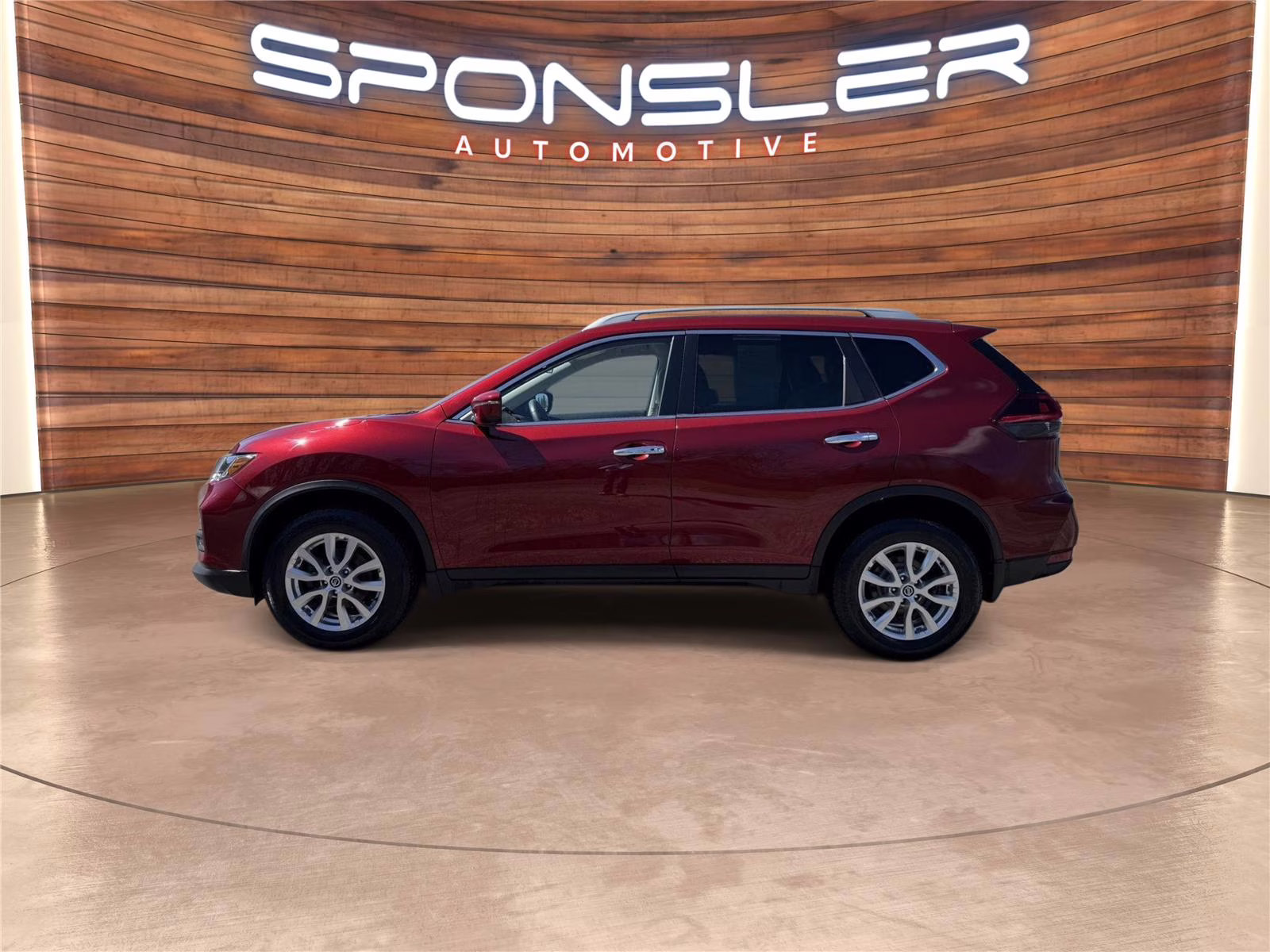 2019 Scarlet Ember Tintcoat Nissan Rogue SV AWD SUV
