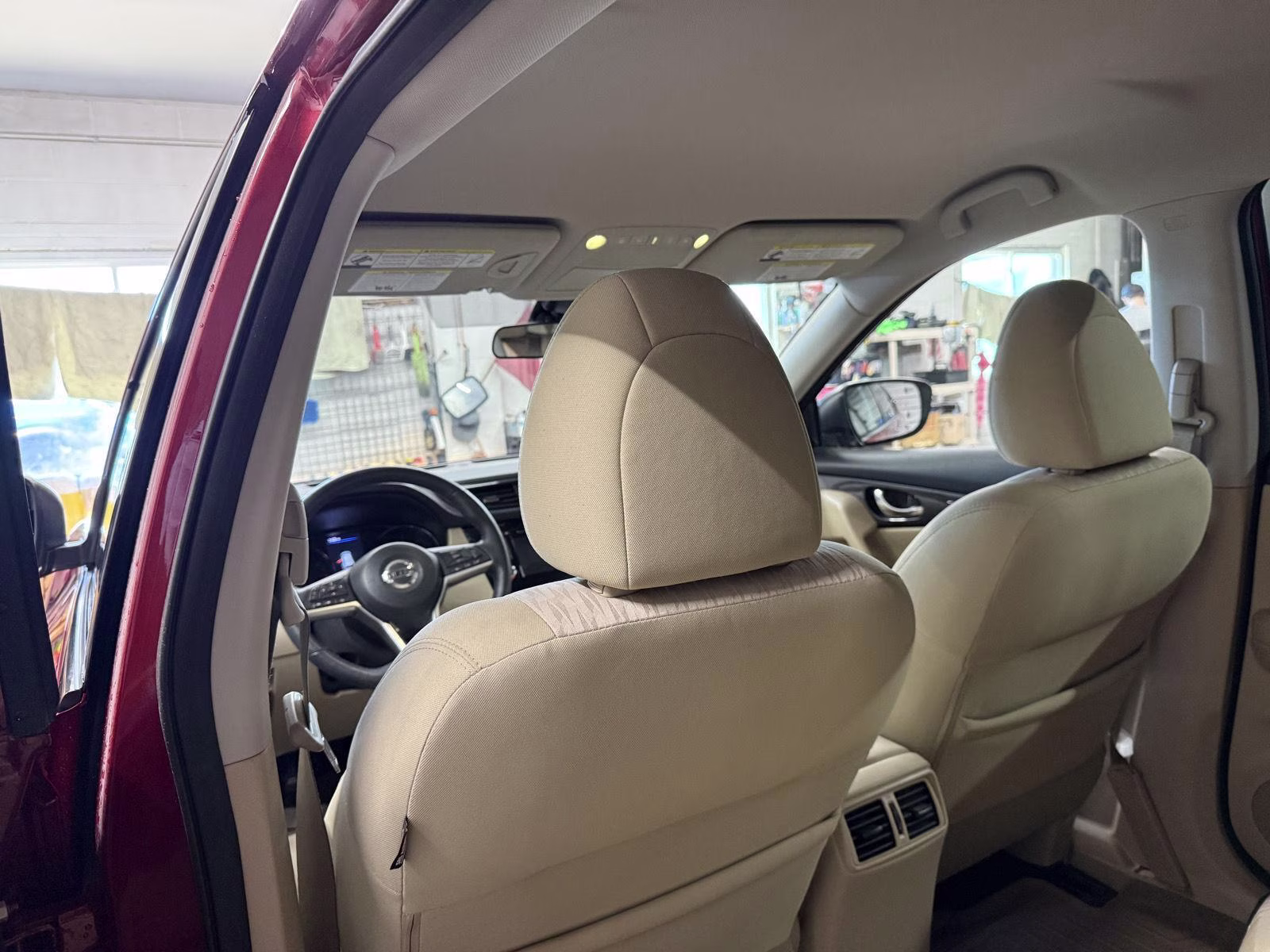 2019 Scarlet Ember Tintcoat Nissan Rogue SV AWD SUV