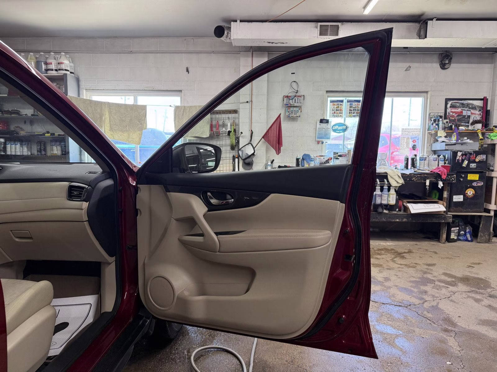 2019 Scarlet Ember Tintcoat Nissan Rogue SV AWD SUV