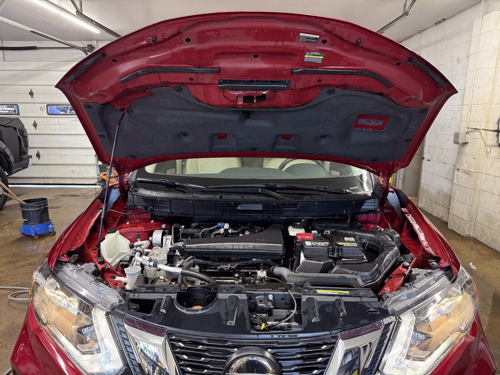 2019 Scarlet Ember Tintcoat Nissan Rogue SV AWD SUV