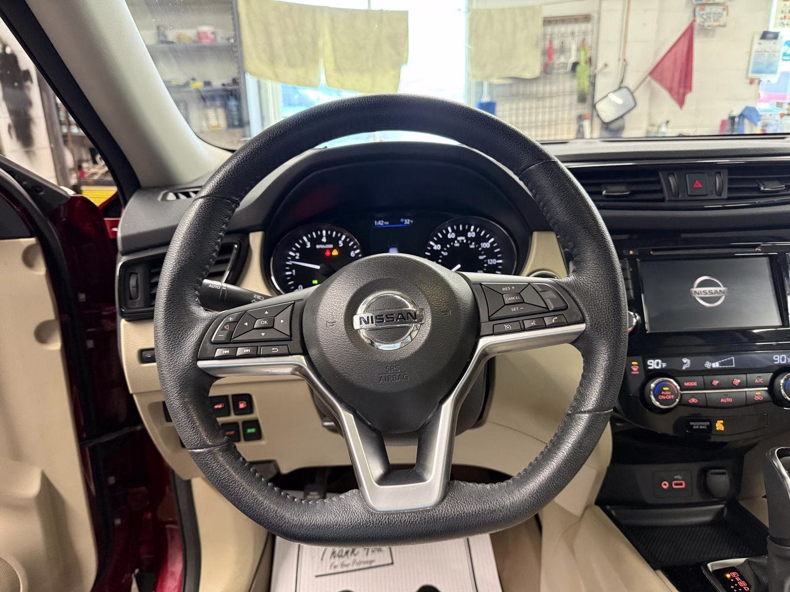 2019 Scarlet Ember Tintcoat Nissan Rogue SV AWD SUV