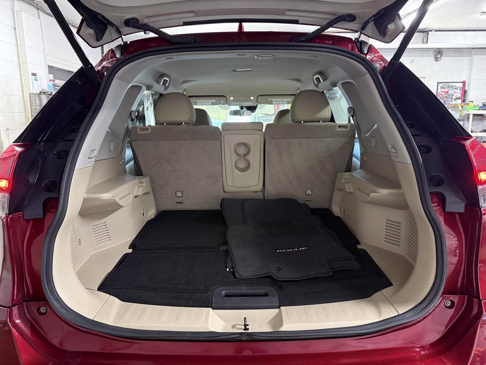 2019 Scarlet Ember Tintcoat Nissan Rogue SV AWD SUV