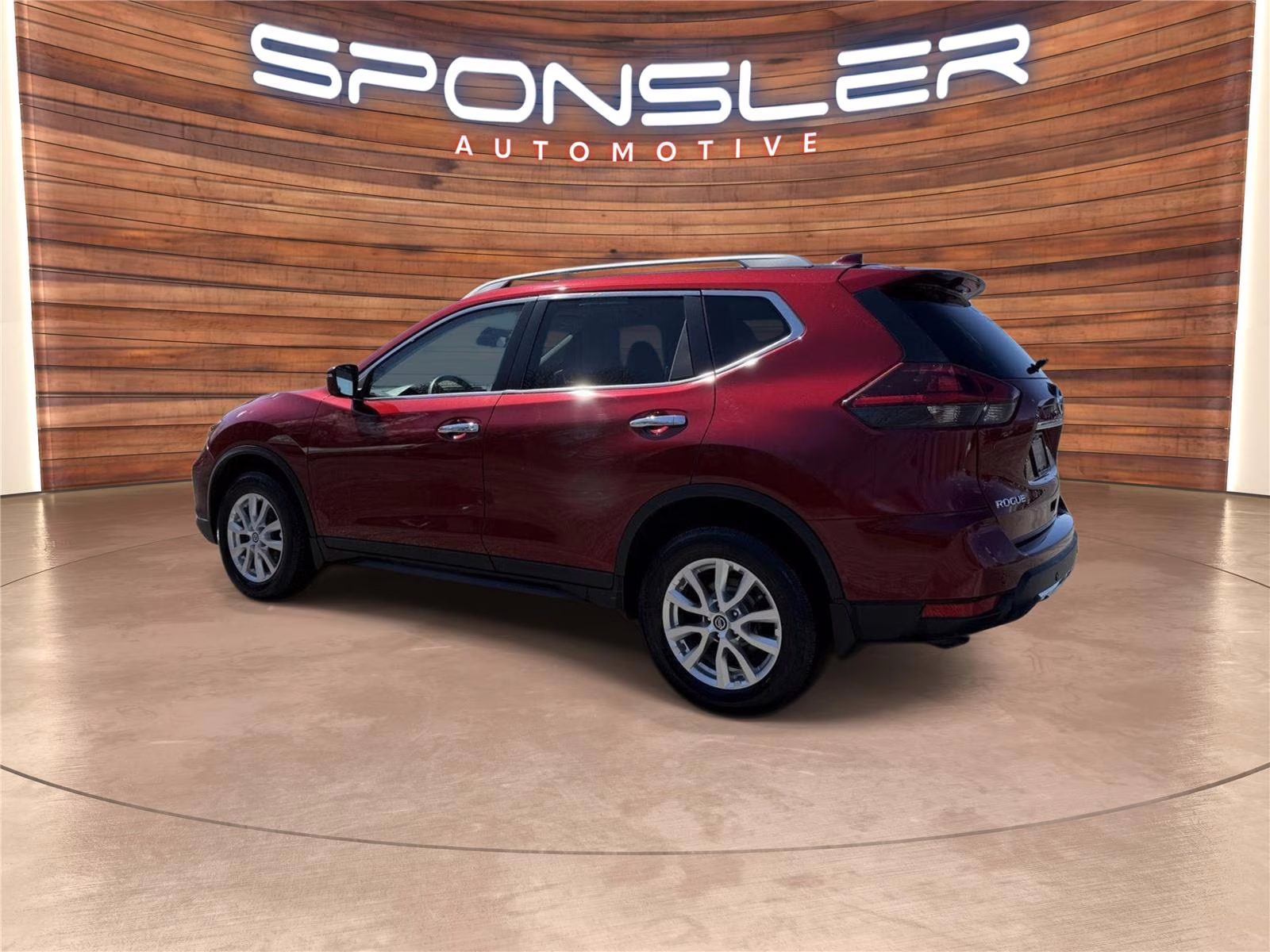 2019 Scarlet Ember Tintcoat Nissan Rogue SV AWD SUV