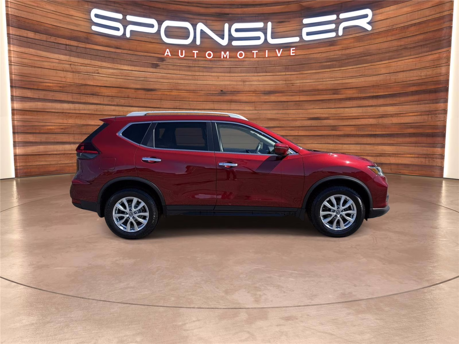 2019 Scarlet Ember Tintcoat Nissan Rogue SV AWD SUV