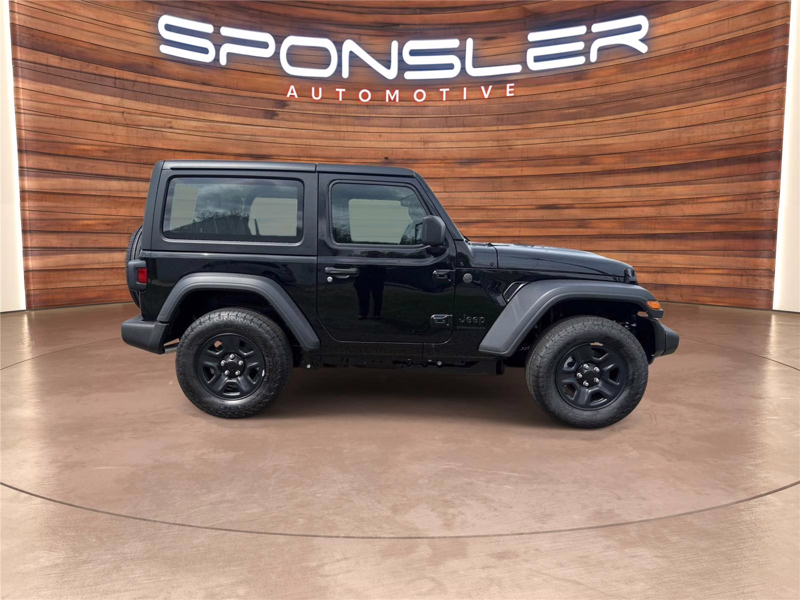 2026 Black Clearcoat Jeep Wrangler Sport 4X4 2-door