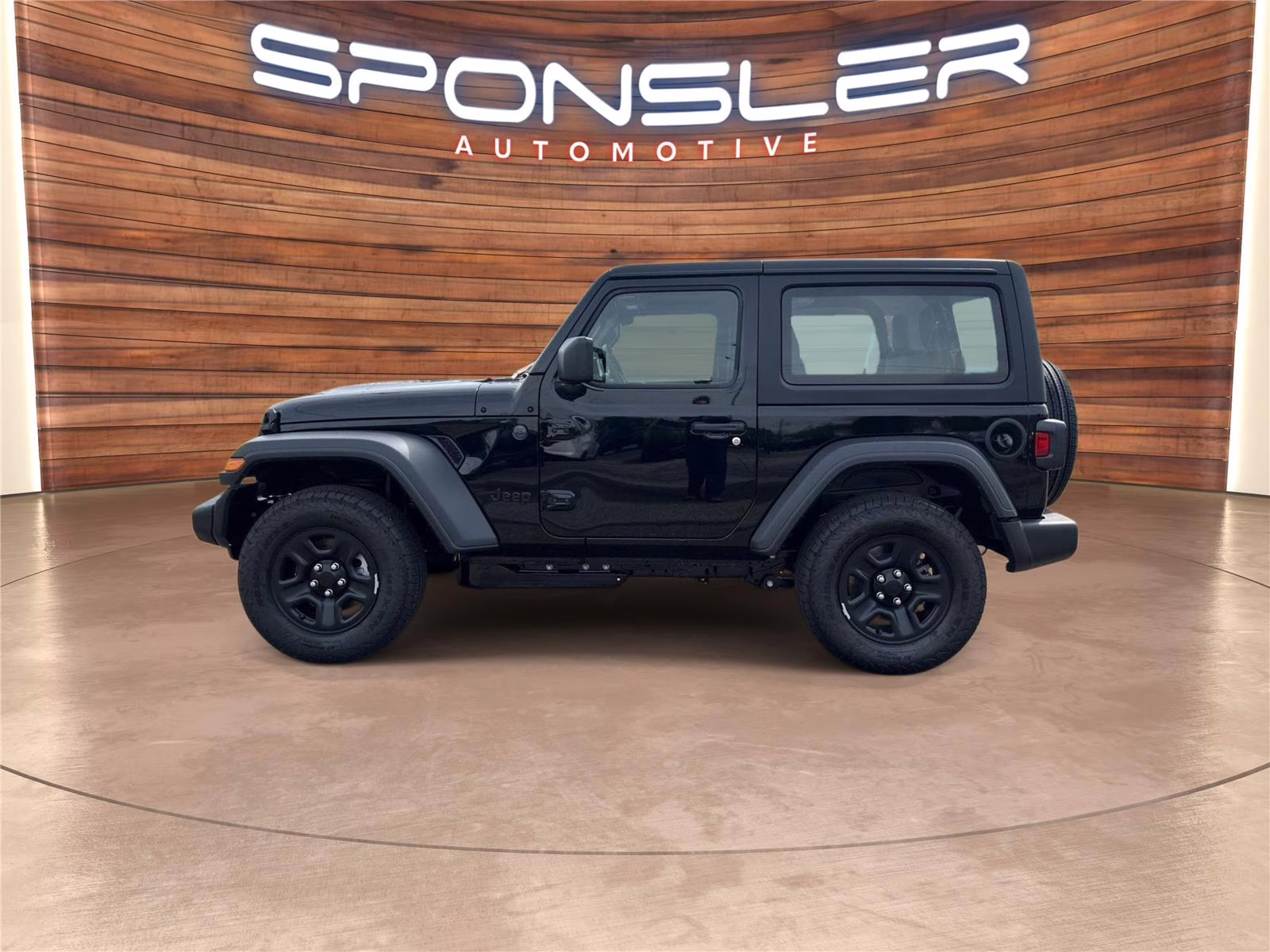 2026 Black Clearcoat Jeep Wrangler Sport 4X4 2-door