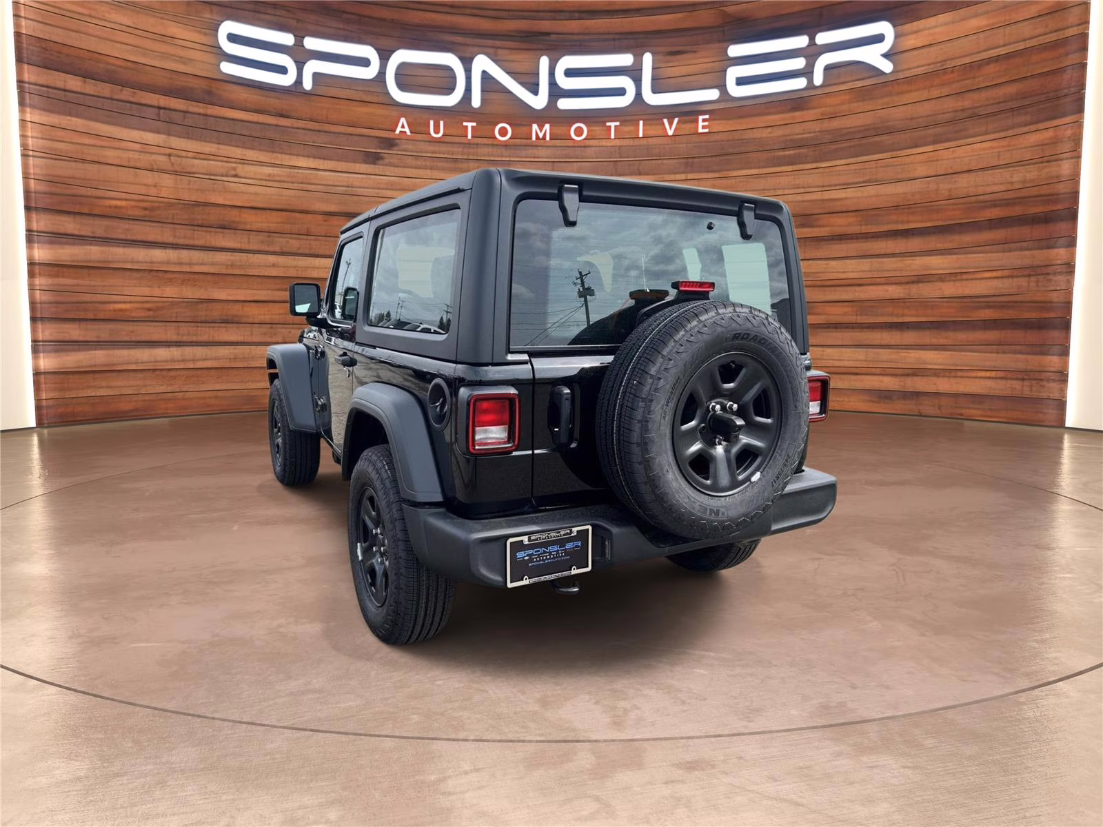 2026 Black Clearcoat Jeep Wrangler Sport 4X4 2-door