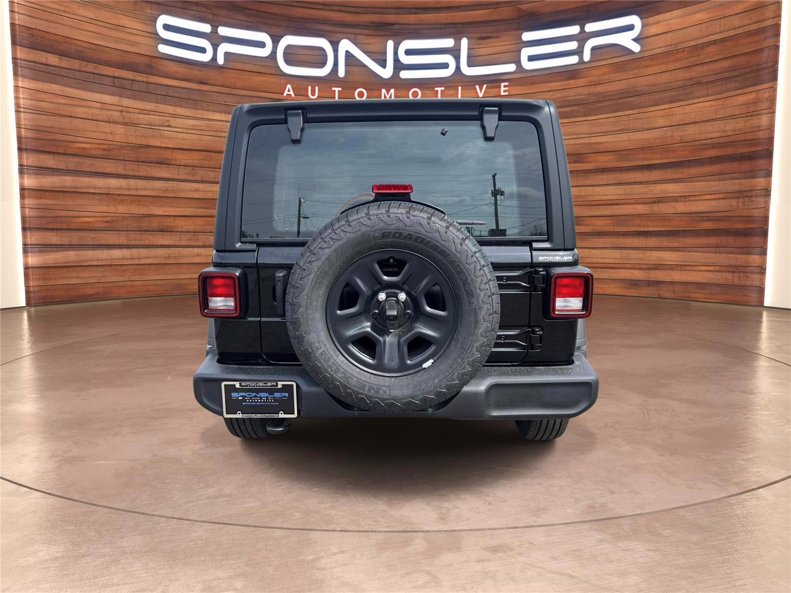 2026 Black Clearcoat Jeep Wrangler Sport 4X4 2-door