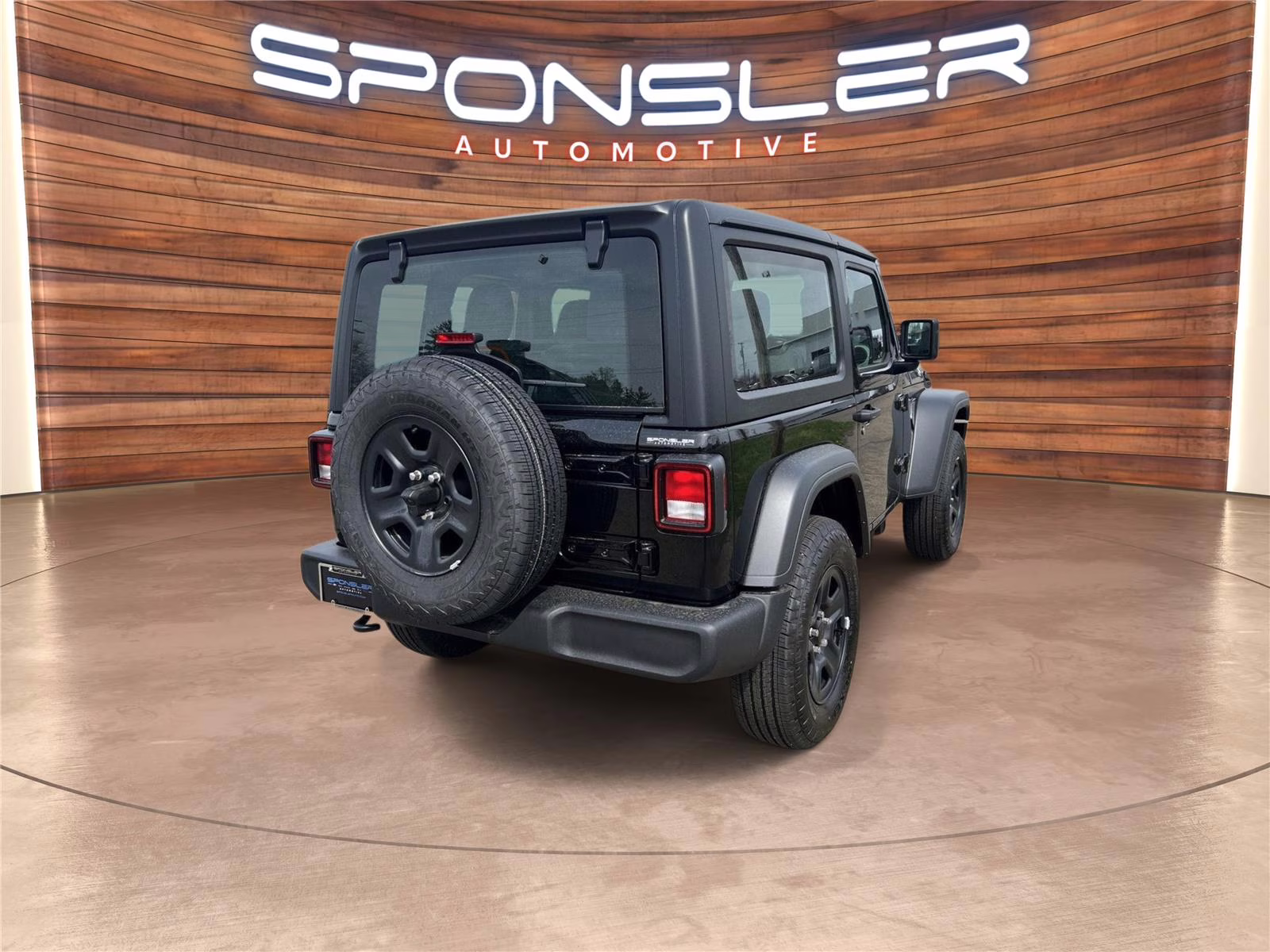 2026 Black Clearcoat Jeep Wrangler Sport 4X4 2-door
