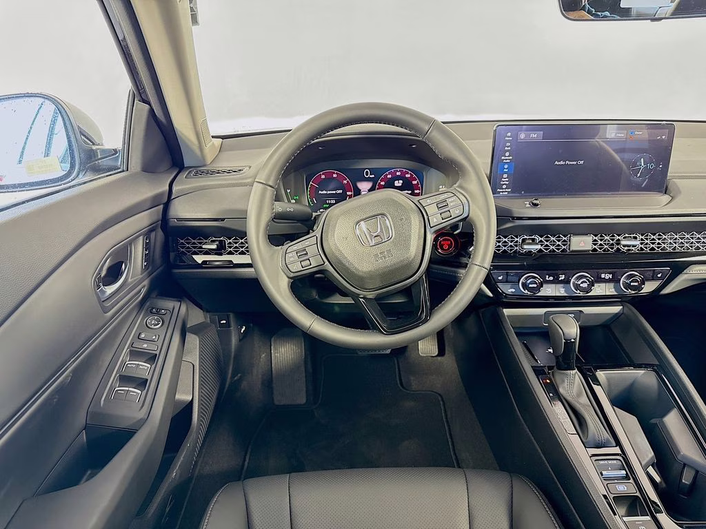 2026 Crystal Black Pearl Honda Accord Hybrid EX-L FWD Sedan