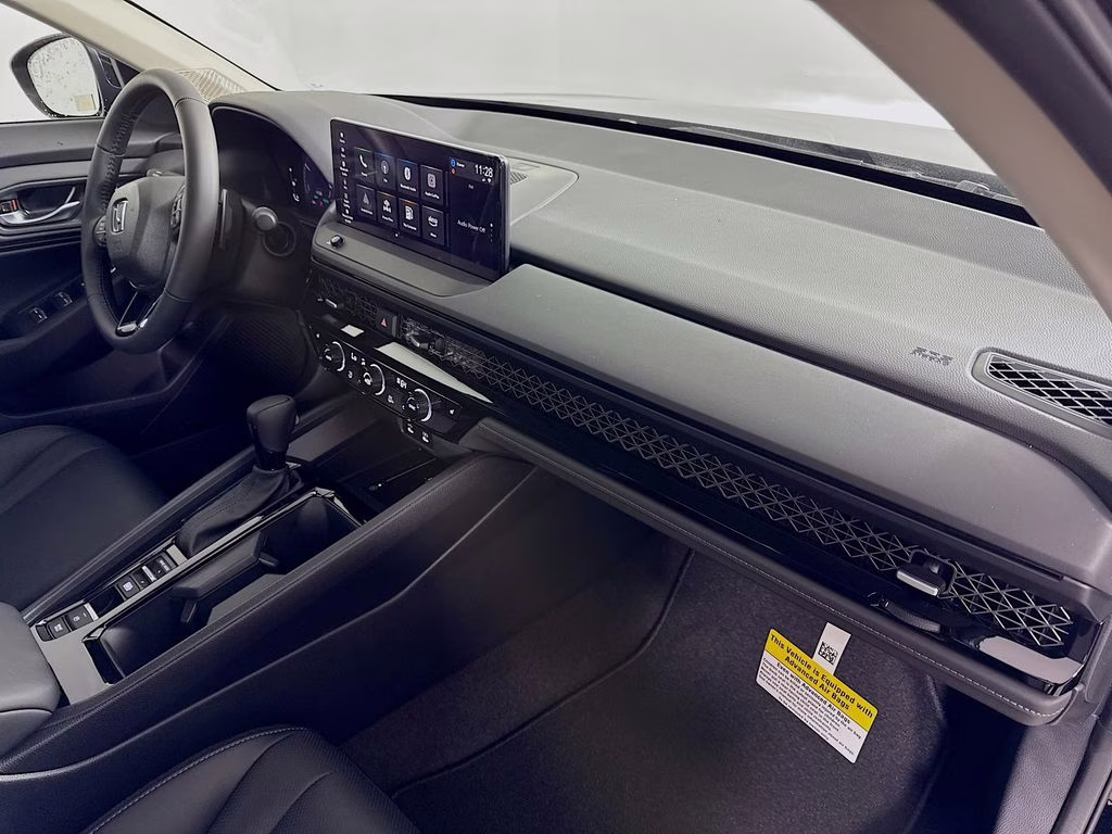 2026 Crystal Black Pearl Honda Accord Hybrid EX-L FWD Sedan